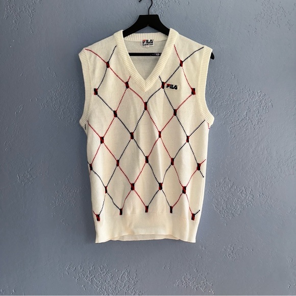 Fila Other - Vintage Fila sweater vest Sz L